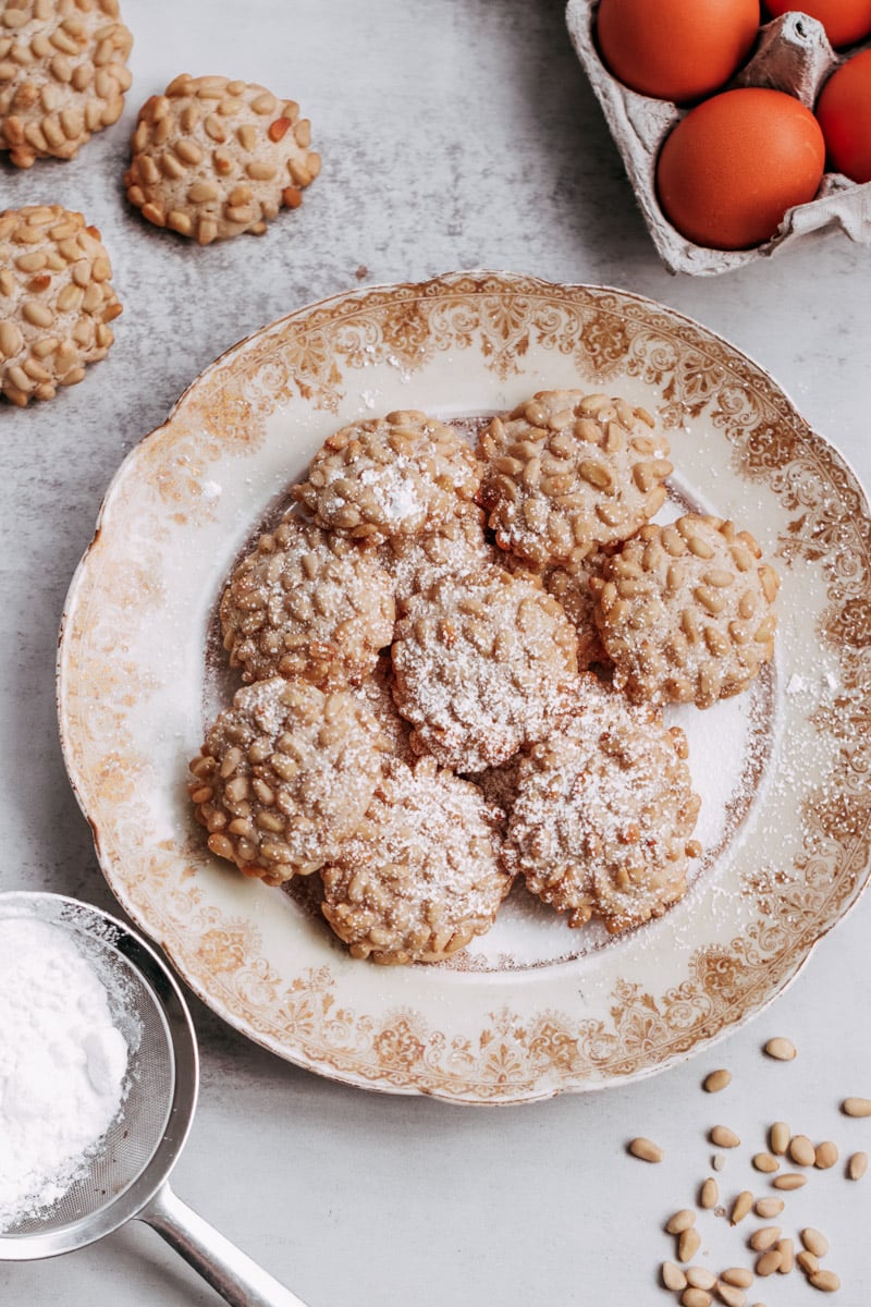 Authentic Italian Pignoli Cookies: Naturally Gluten-Free Delight
